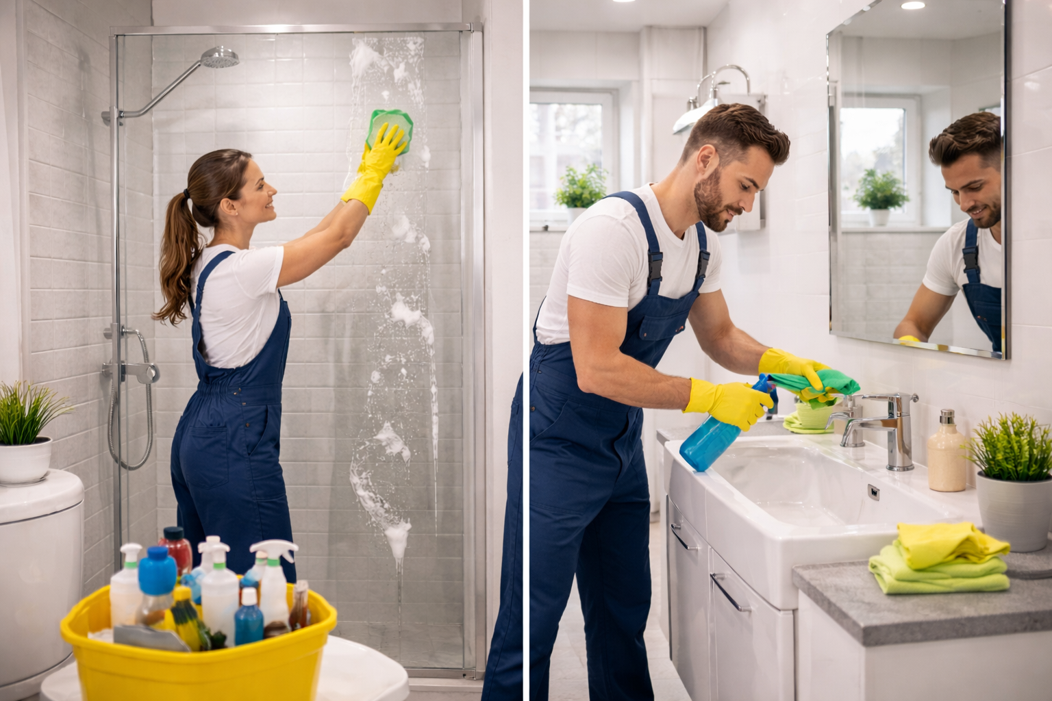 Bathroom Deep Cleaning, Descaling & Mold Removal