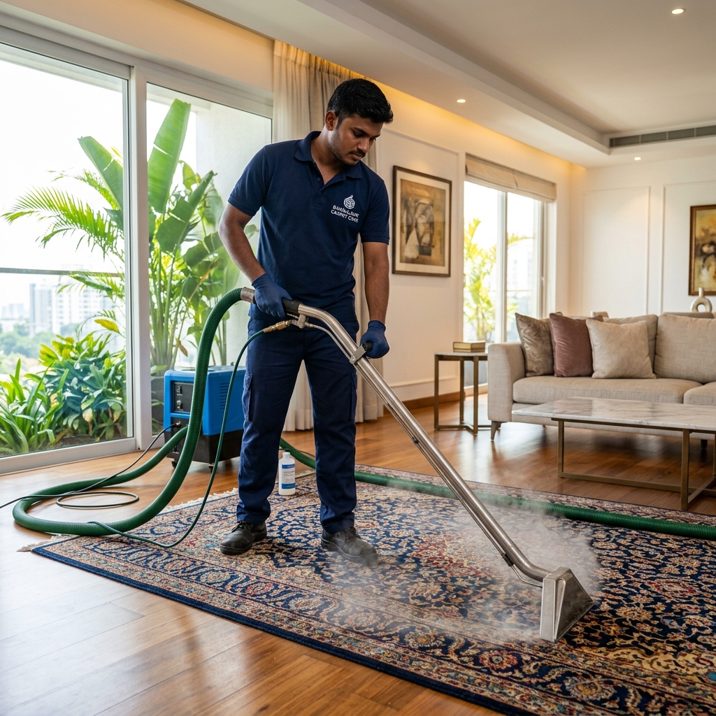 Industrial Carpet Deep Cleaning & Shampooing