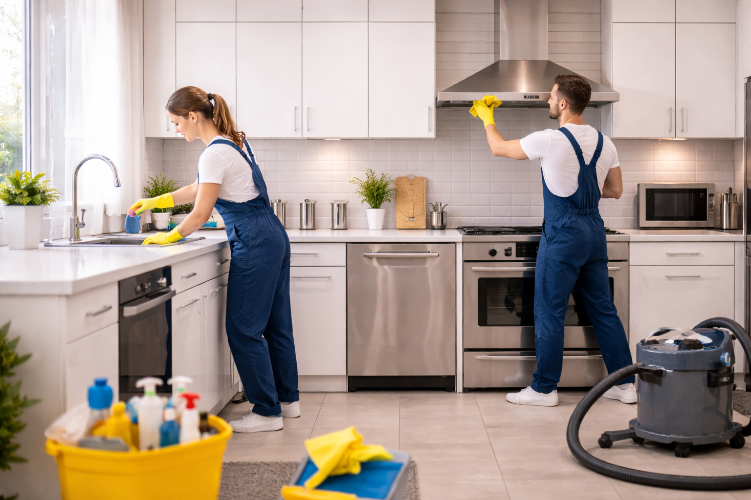 Kitchen Deep Cleaning & Degreasing Specialists